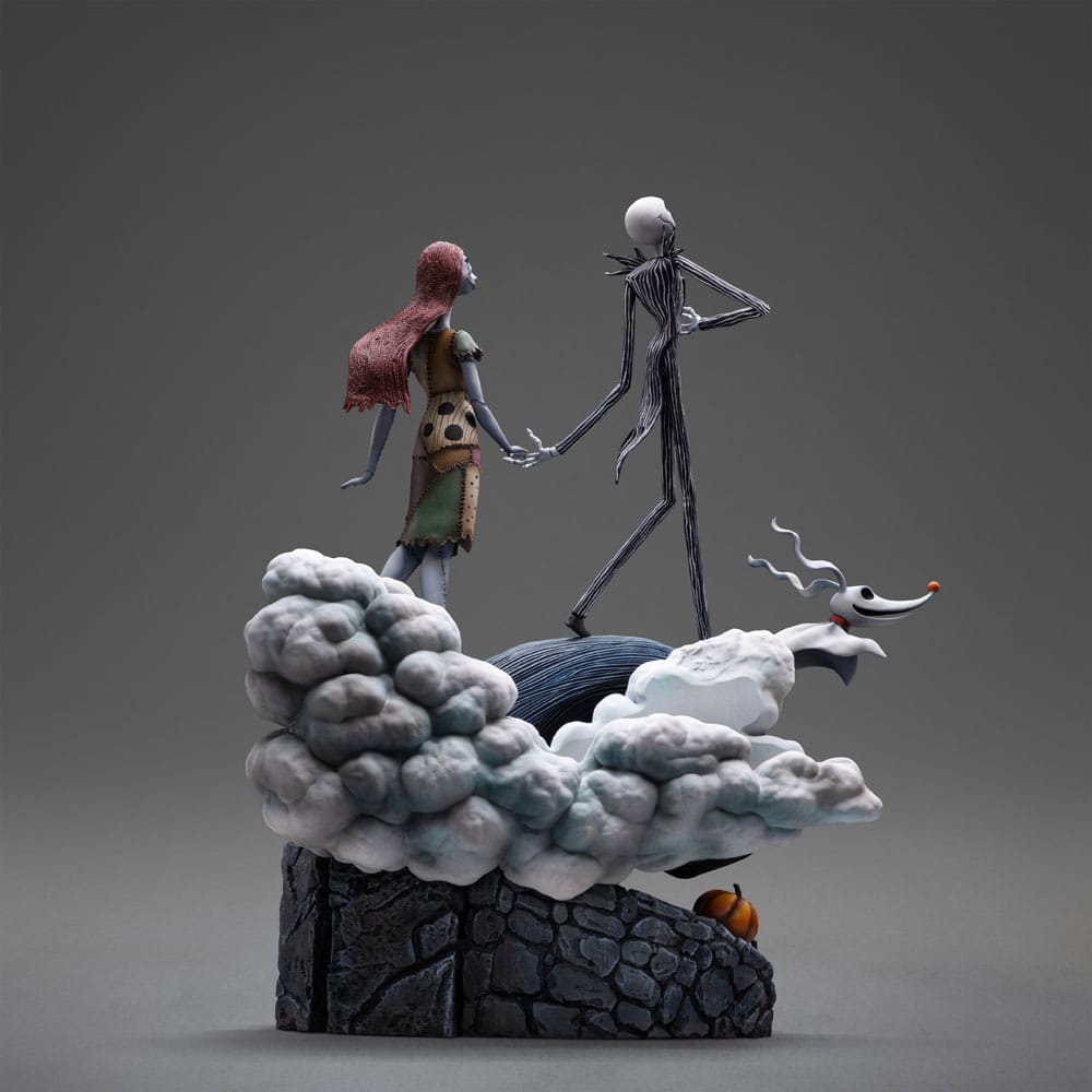 L´etrange Noël de Mr. Jack statuette 1/10 Deluxe Art Scale Jack and Sally 39 cm