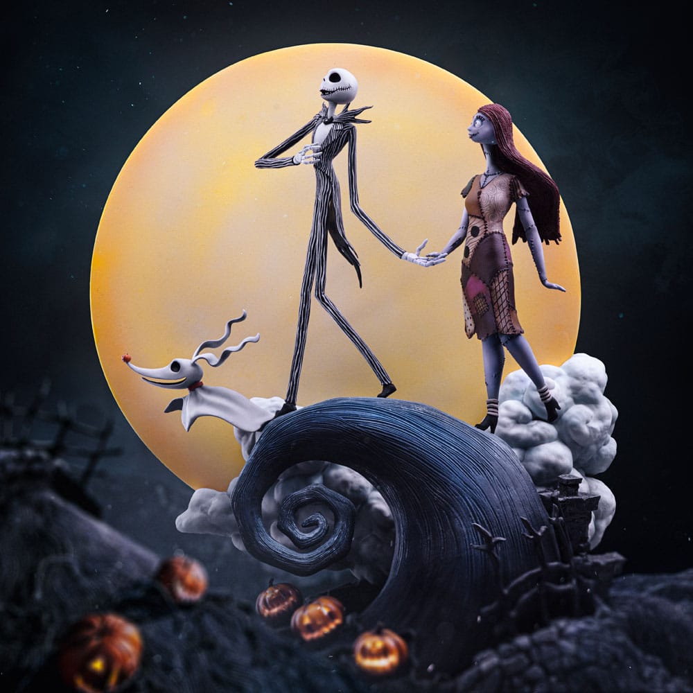 L´etrange Noël de Mr. Jack statuette 1/10 Deluxe Art Scale Jack and Sally 39 cm