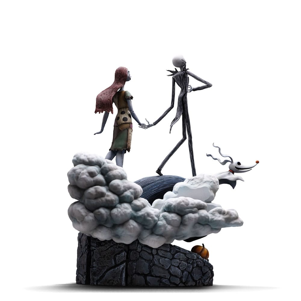 L´etrange Noël de Mr. Jack statuette 1/10 Deluxe Art Scale Jack and Sally 39 cm