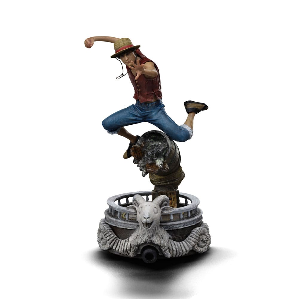 Iron Studios - Art Scale 1/10 - One Piece (Netflix Live Action) - Monkey D. Luffy Statue 23cm