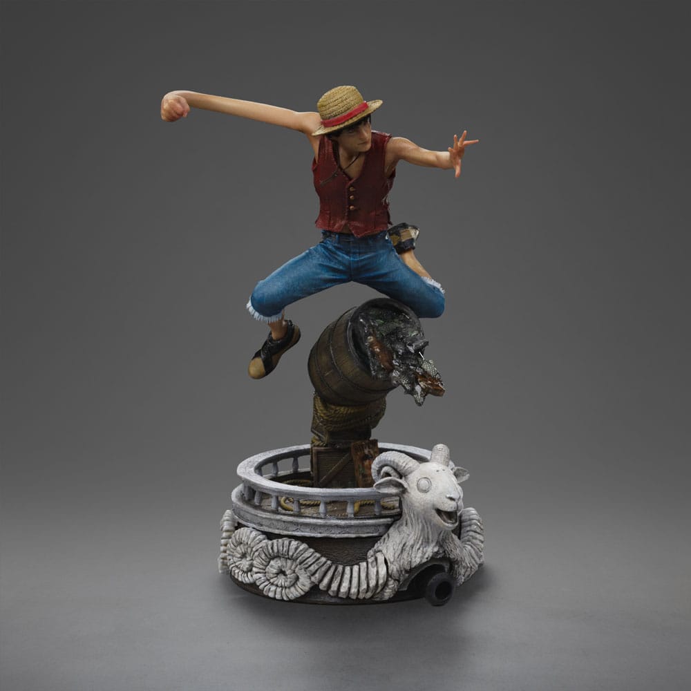 Iron Studios - Art Scale 1/10 - One Piece (Netflix Live Action) - Monkey D. Luffy Statue 23cm