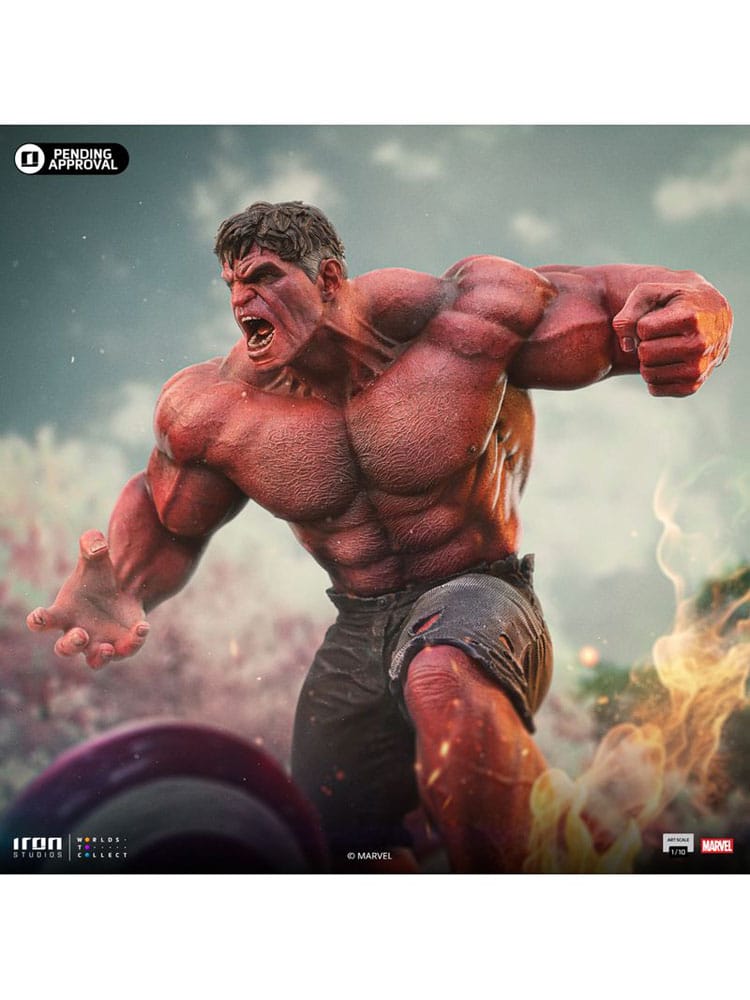 Marvel statuette 1/10 Art Scale Red Hulk 23 cm