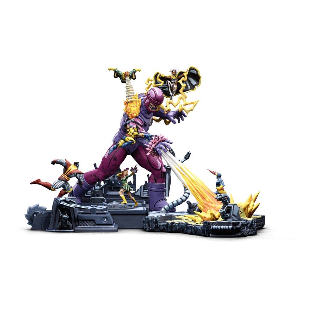 Marvel statuette 1/20 Demi Art Scale X-Men Danger Room Diorama A (Comics Color Variant) 42 cm