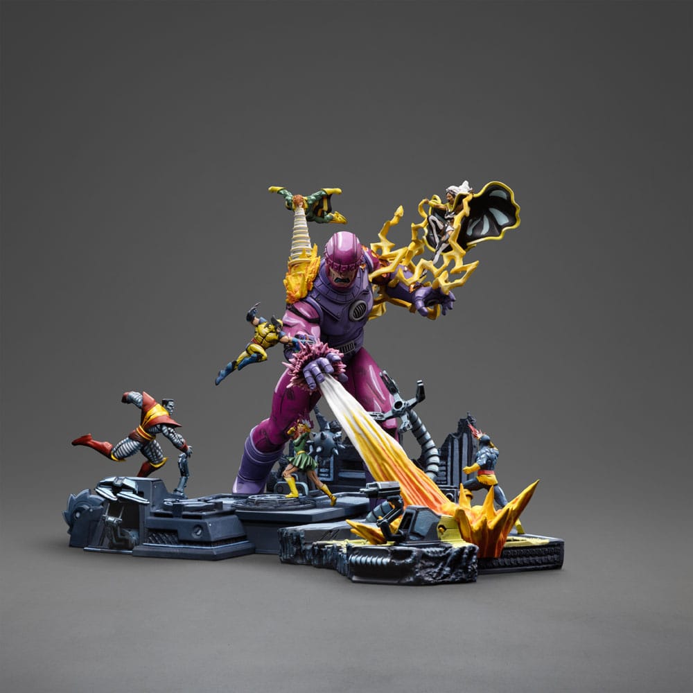 Marvel statuette 1/20 Demi Art Scale X-Men Danger Room Diorama A (Comics Color Variant) 42 cm