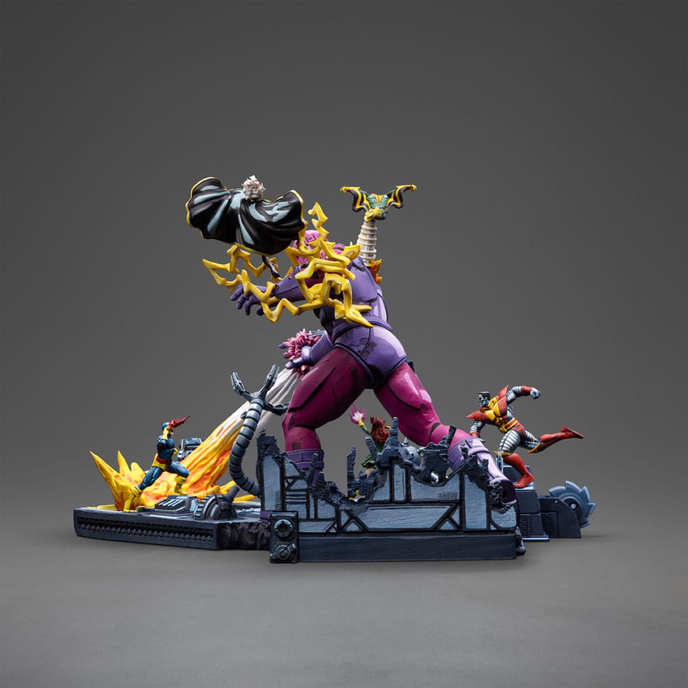 Marvel statuette 1/20 Demi Art Scale X-Men Danger Room Diorama A (Comics Color Variant) 42 cm