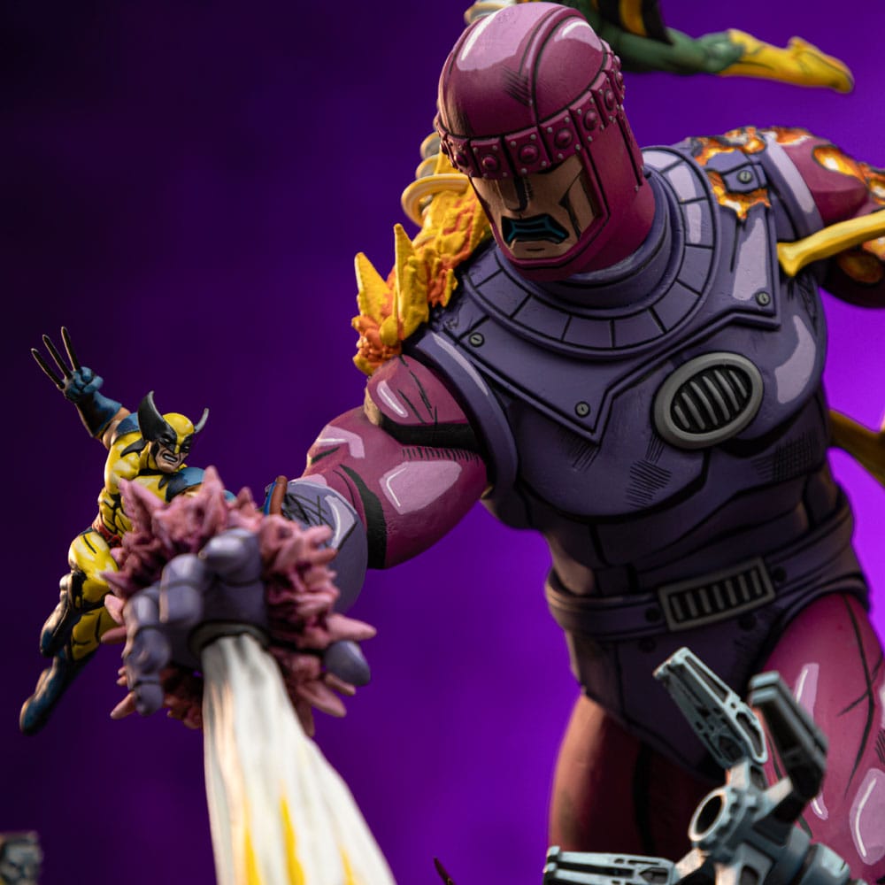 Marvel statuette 1/20 Demi Art Scale X-Men Danger Room Diorama A (Comics Color Variant) 42 cm