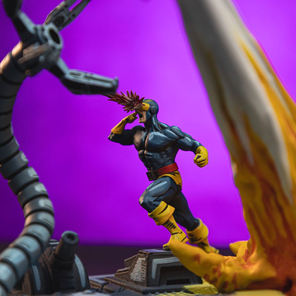 Marvel statuette 1/20 Demi Art Scale X-Men Danger Room Diorama A (Comics Color Variant) 42 cm