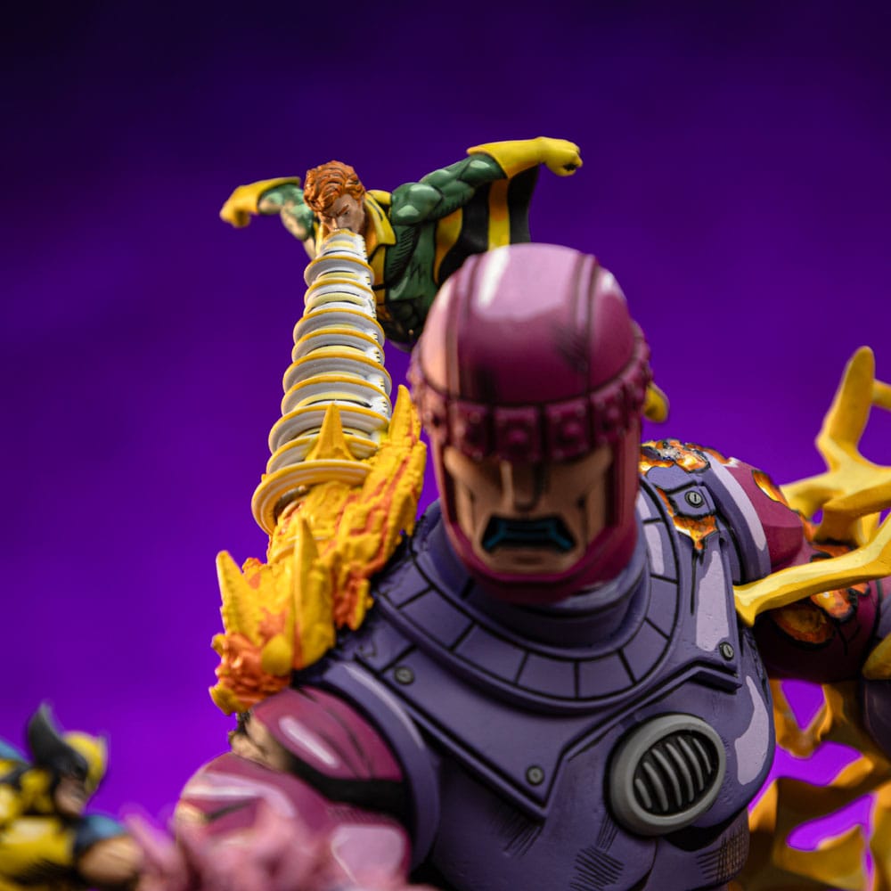 Marvel statuette 1/20 Demi Art Scale X-Men Danger Room Diorama A (Comics Color Variant) 42 cm