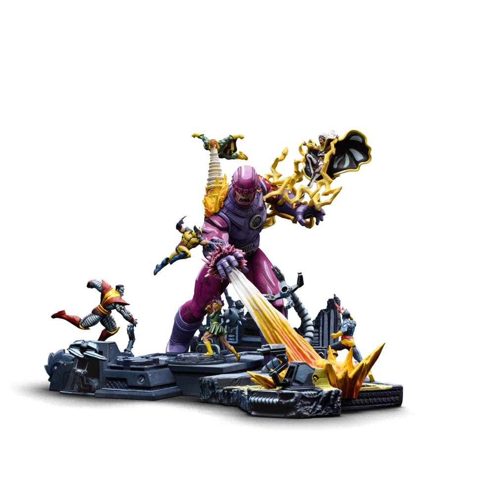 Marvel statuette 1/20 Demi Art Scale X-Men Danger Room Diorama A (Comics Color Variant) 42 cm