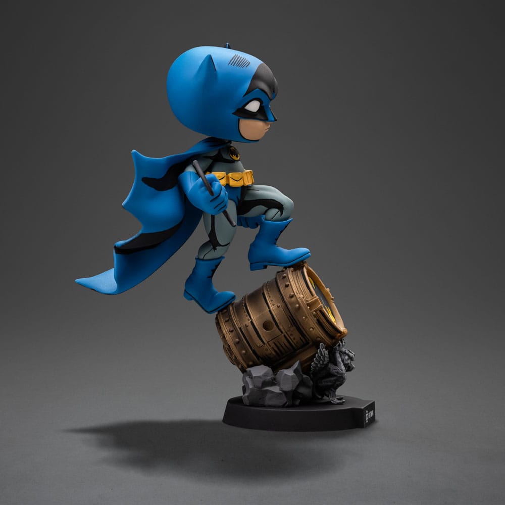 Batman figurine Mini Co. PVC Batman on Bat-Signal (Blue Variant) 15 cm