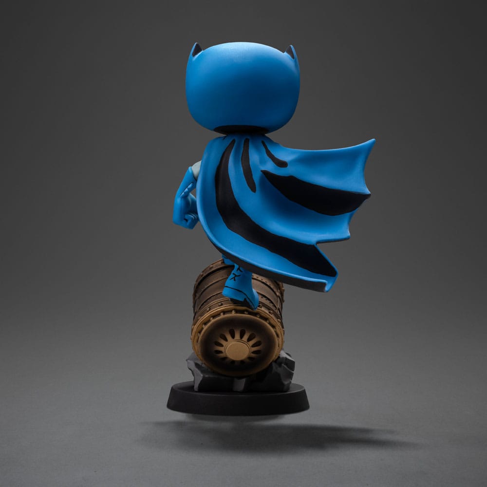 Batman figurine Mini Co. PVC Batman on Bat-Signal (Blue Variant) 15 cm