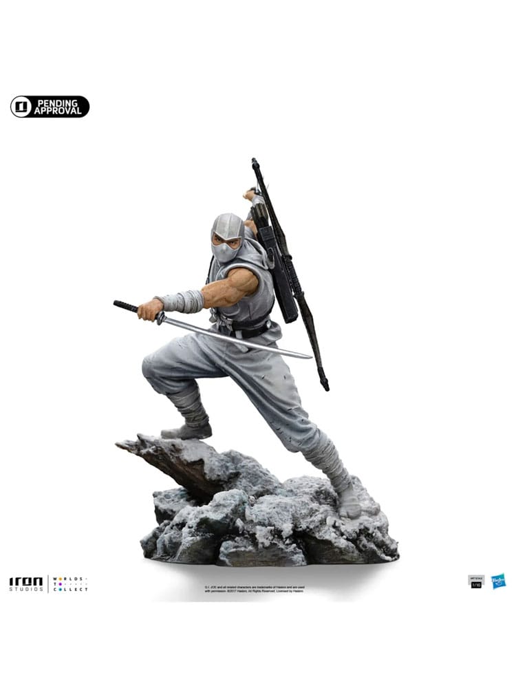 Iron Studios - Art Scale 1/10 - G.I. Joe - Storm Shadow Statue 22cm