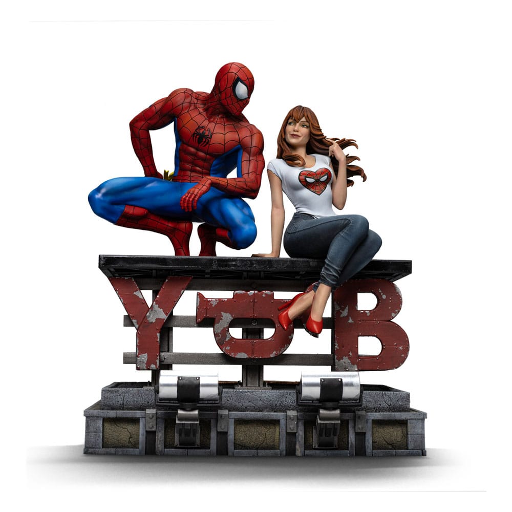 Spider-Man statuette 1/6 Diorama Art Scale Spider-Man and Mary Jane 35 cm
