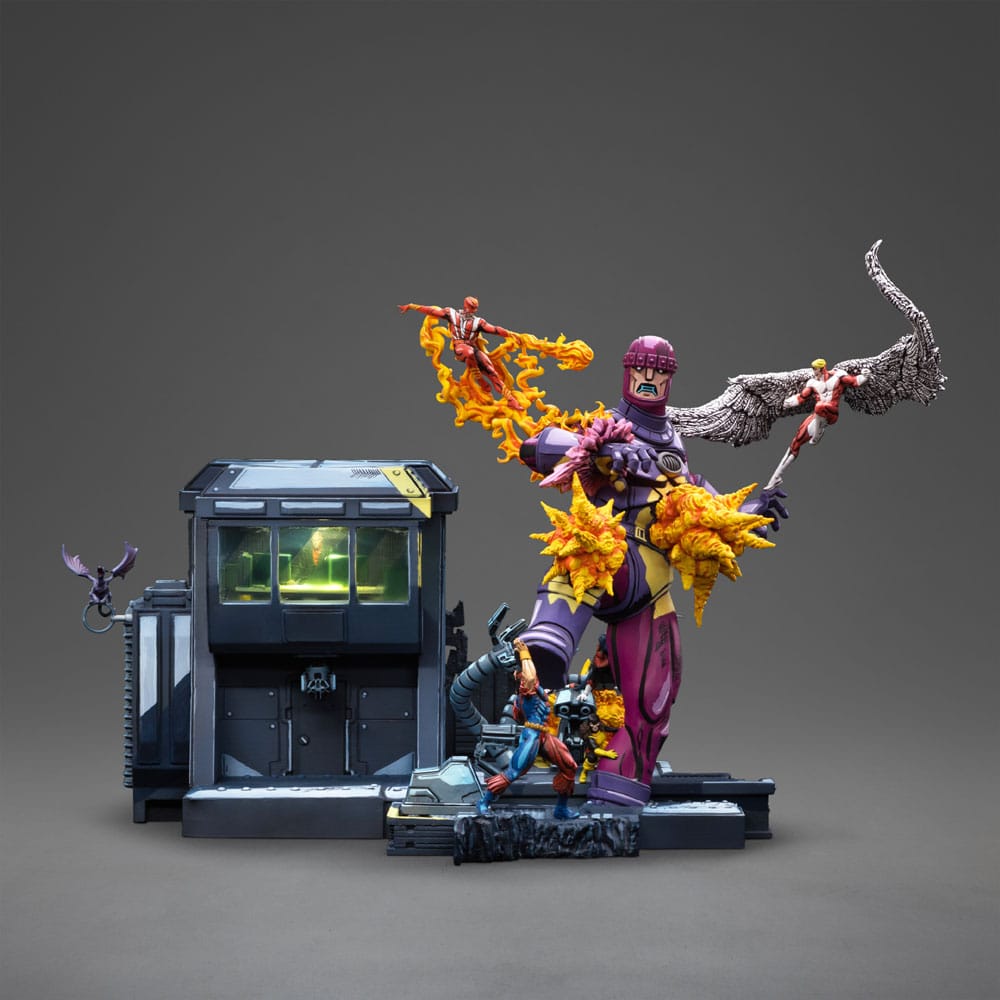 Marvel statuette 1/20 Demi Art Scale X-Men Danger Room Diorama B (Comic Version) 43 cm