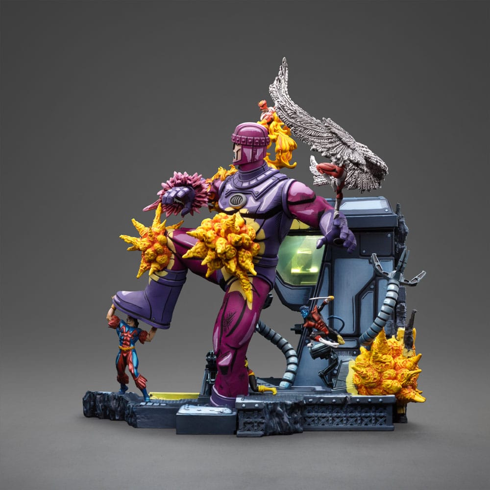 Marvel statuette 1/20 Demi Art Scale X-Men Danger Room Diorama B (Comic Version) 43 cm