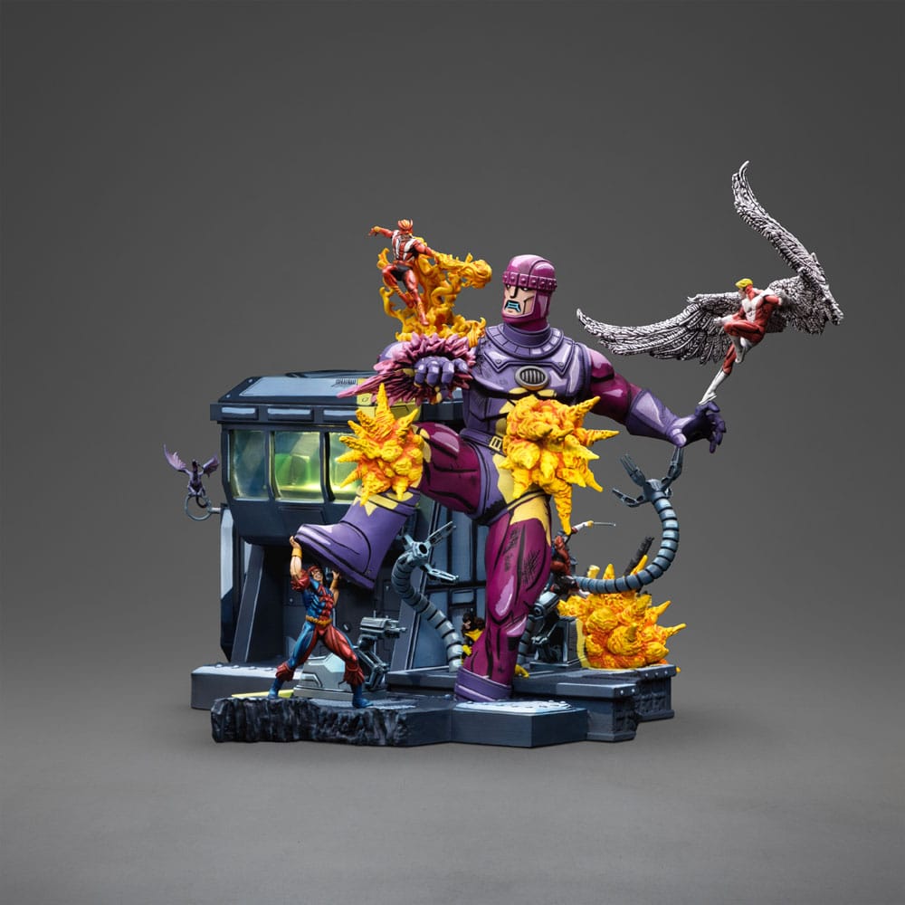 Marvel statuette 1/20 Demi Art Scale X-Men Danger Room Diorama B (Comic Version) 43 cm