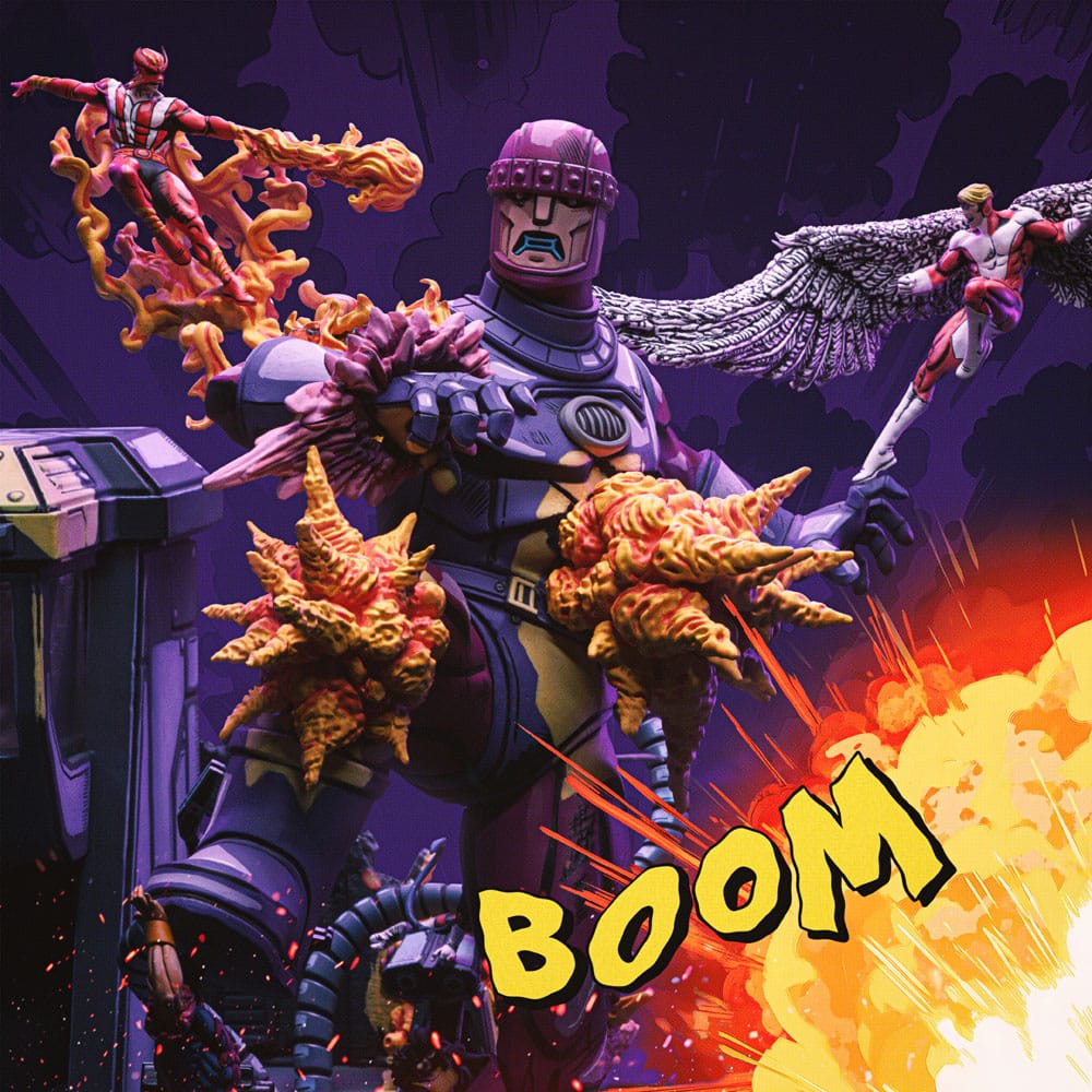 Marvel statuette 1/20 Demi Art Scale X-Men Danger Room Diorama B (Comic Version) 43 cm