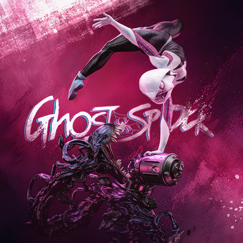 Spider-Man vs Villains statuette 1/10 Art Scale Ghost Spider Diorama 34 cm