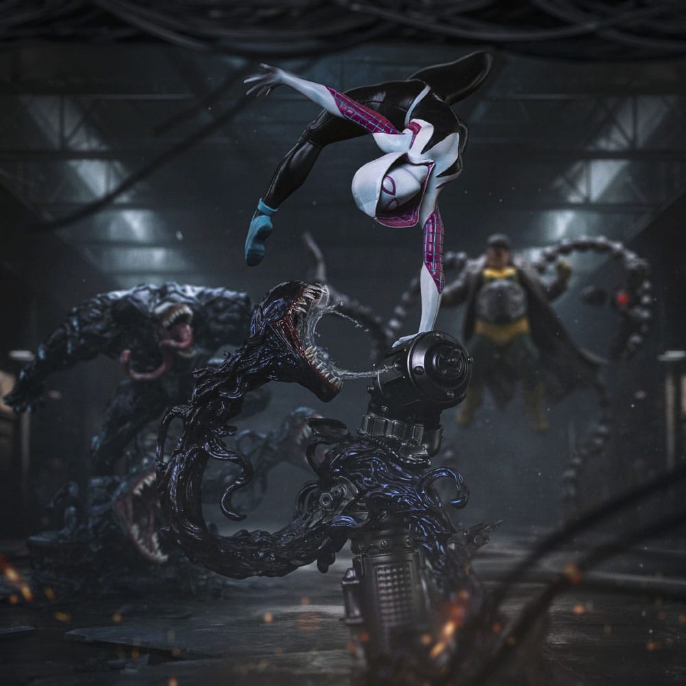 Spider-Man vs Villains statuette 1/10 Art Scale Ghost Spider Diorama 34 cm
