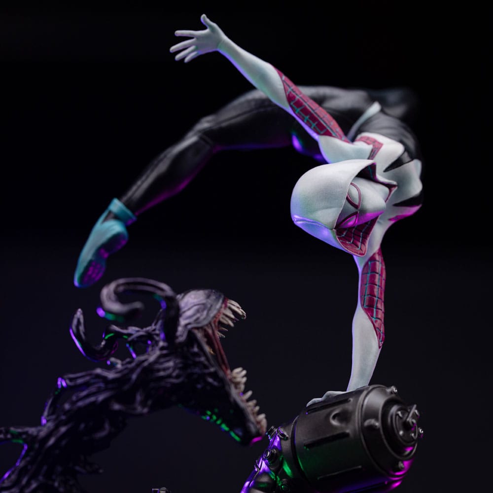 Spider-Man vs Villains statuette 1/10 Art Scale Ghost Spider Diorama 34 cm