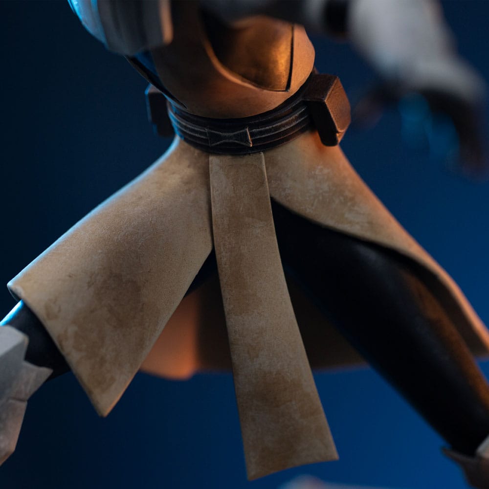 Iron Studios - Art Scale 1/10 - Star Wars : The Clone Wars - Obi-Wan Kenobi Statue 27cm