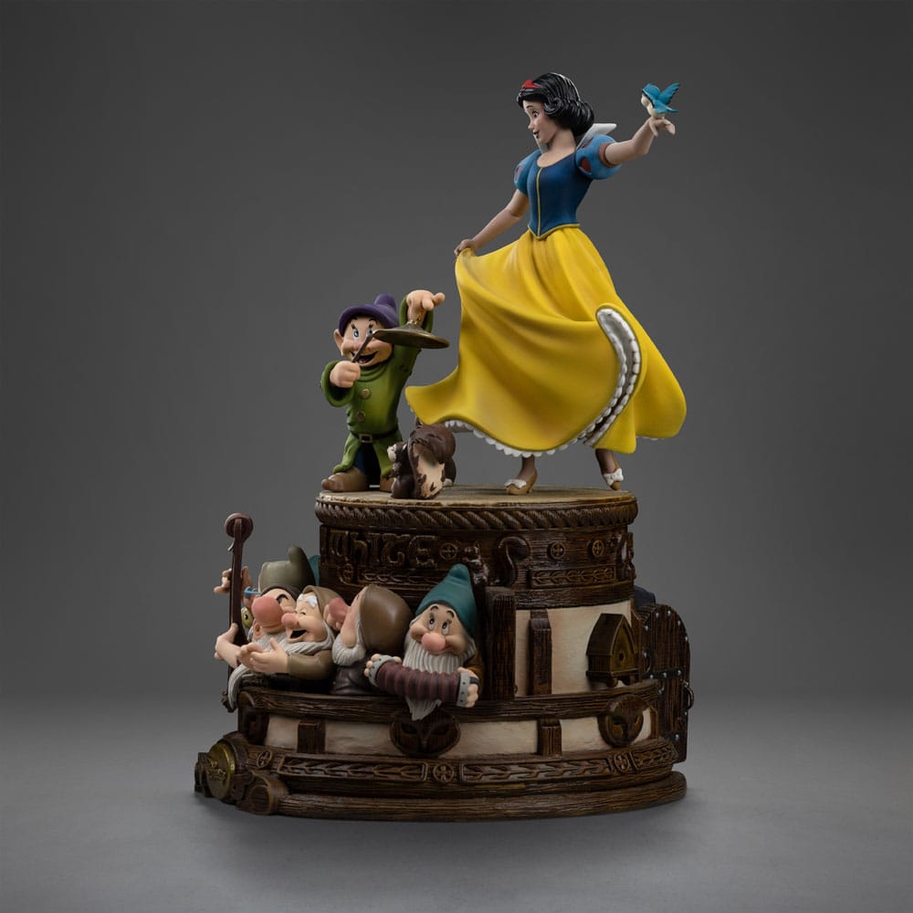 Blanche-Neige et les Sept Nains statuette 1/10 Art Scale Snow White and Dopey Deluxe Edition 21 cm