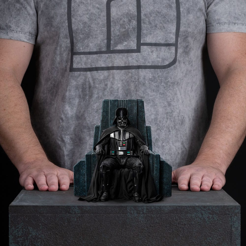 Iron Studios - Art Scale 1/10 - Star Wars - Darth Vader on Throne Statue 18cm