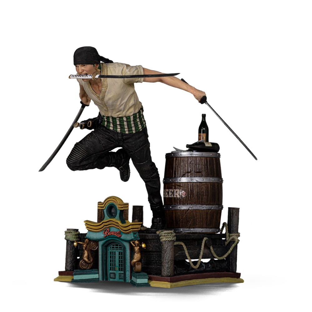 Iron Studios - Art Scale 1/10 - Netflix: One Piece - Roronoa Zoro Statue 19cm