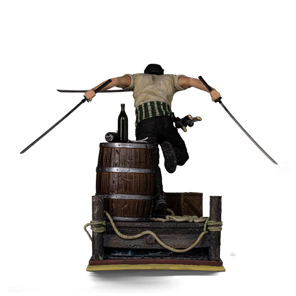 Iron Studios - Art Scale 1/10 - Netflix: One Piece - Roronoa Zoro Statue 19cm