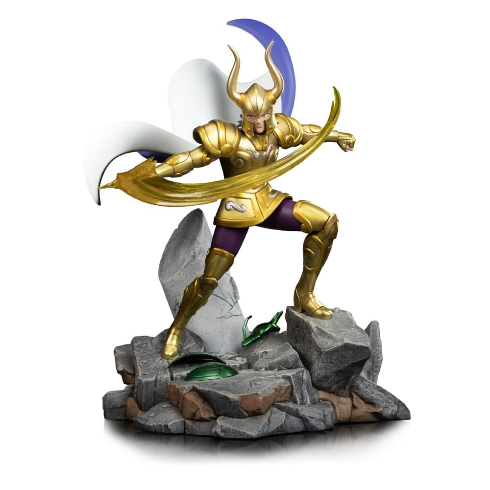 Iron Studios - Art Scale 1/10 - Saint Seiya - Capricorn Shura Statue 25cm