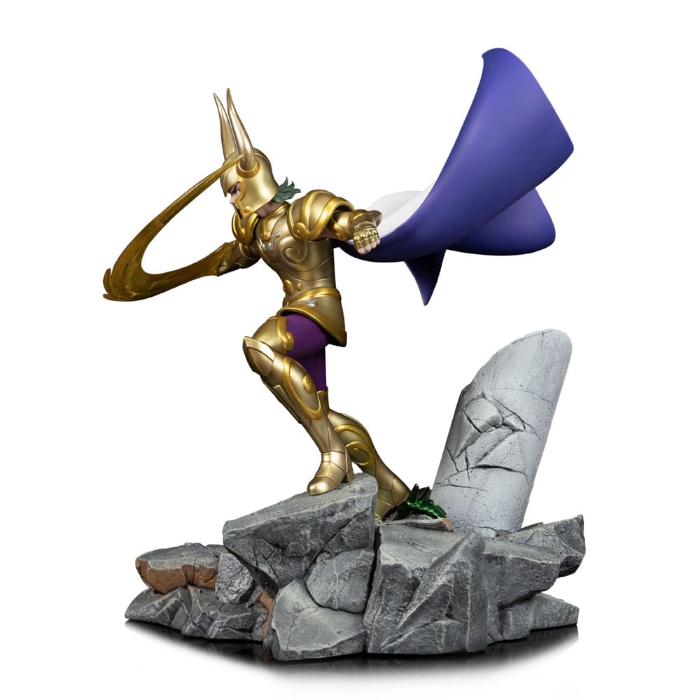 Iron Studios - Art Scale 1/10 - Saint Seiya - Capricorn Shura Statue 25cm