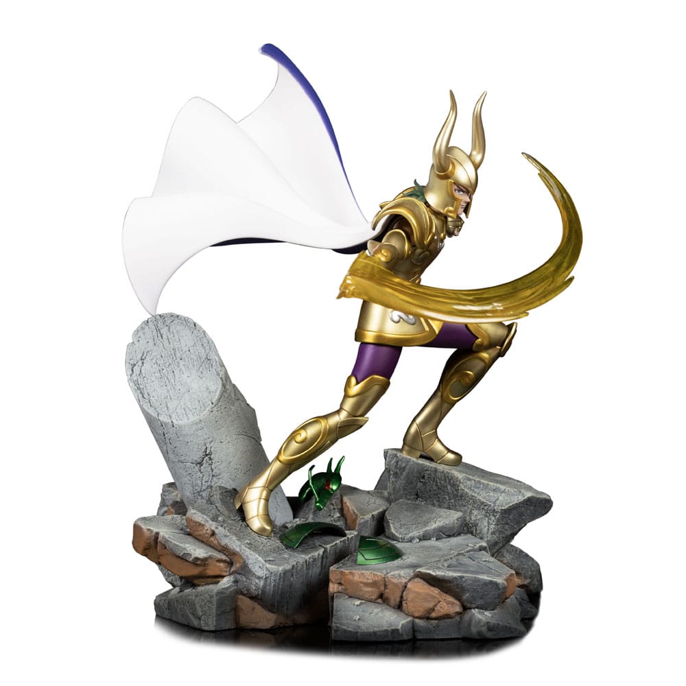 Iron Studios - Art Scale 1/10 - Saint Seiya - Capricorn Shura Statue 25cm