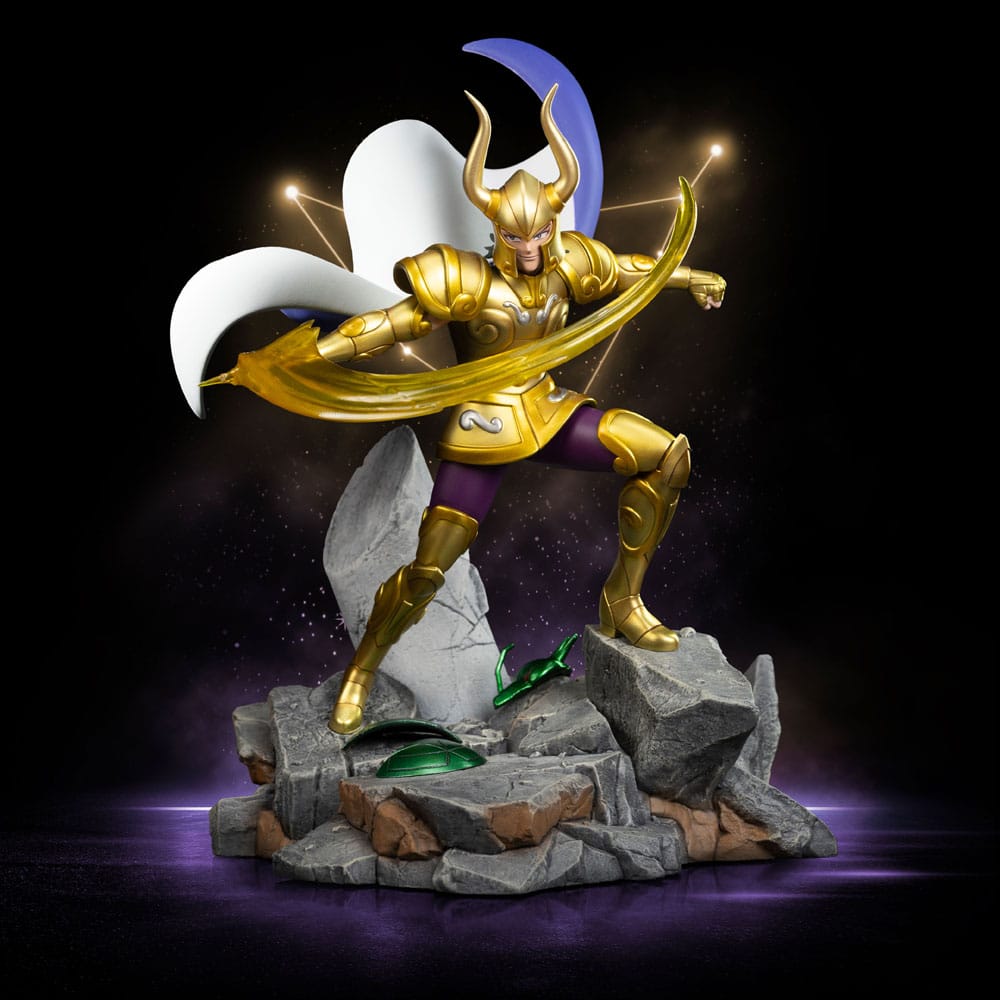Iron Studios - Art Scale 1/10 - Saint Seiya - Capricorn Shura Statue 25cm