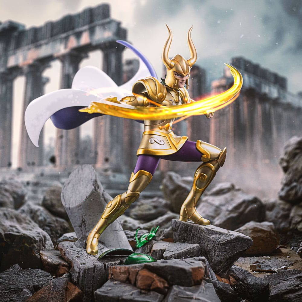 Iron Studios - Art Scale 1/10 - Saint Seiya - Capricorn Shura Statue 25cm