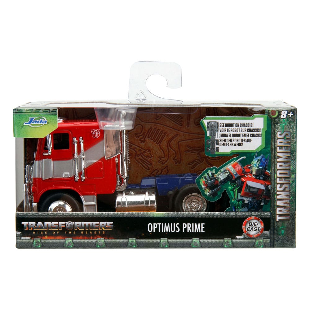 Transformers 1/32 T7 Optimus Prime Truck métal