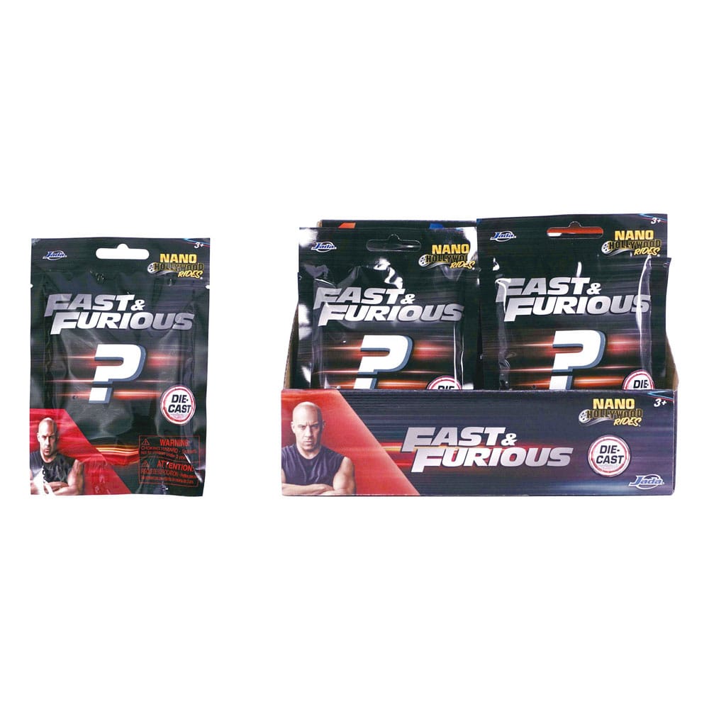 Fast & Furious présentoir mini véhicules Diecast Nano Hollywood Cars (24)