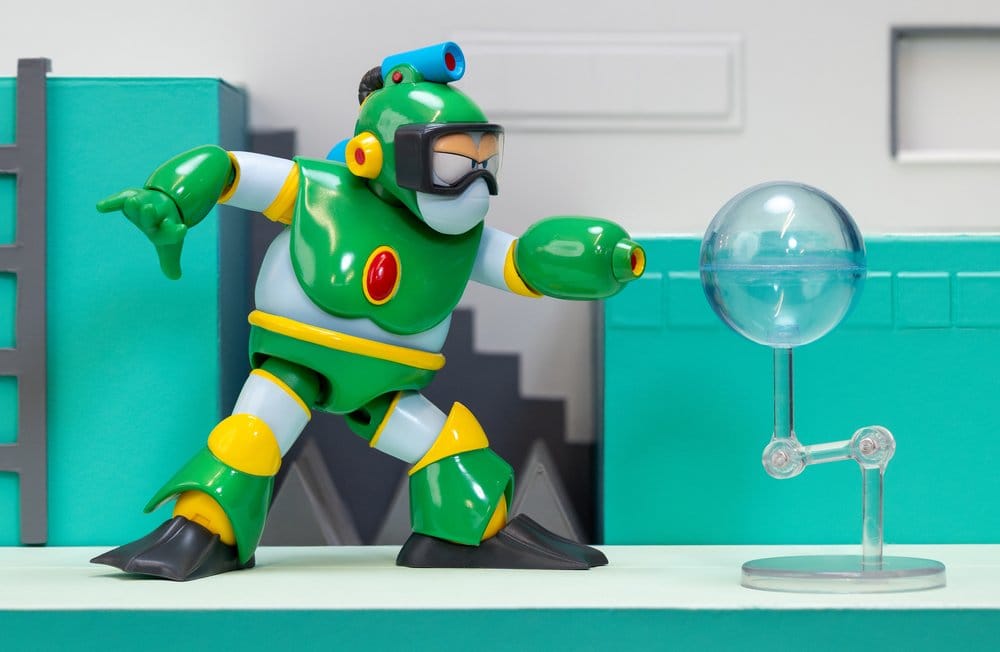 Mega Man figurine Bubble Man 11 cm