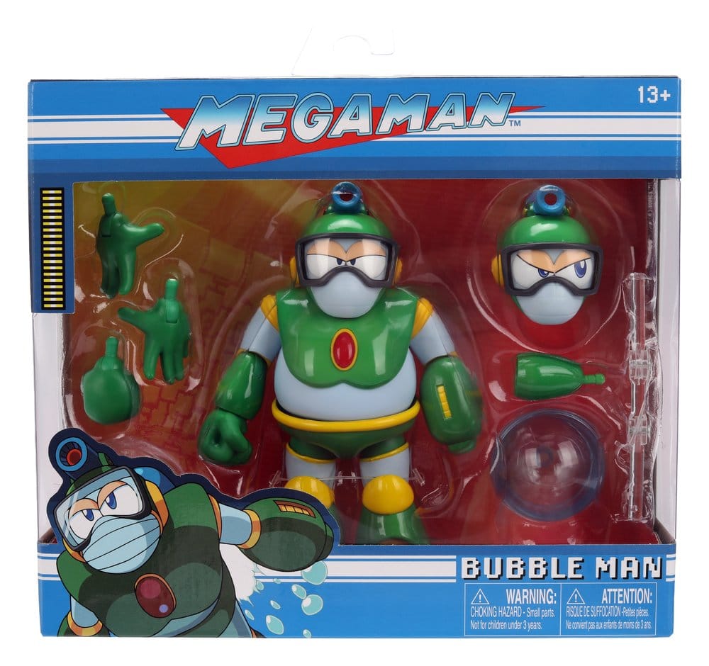 Mega Man figurine Bubble Man 11 cm