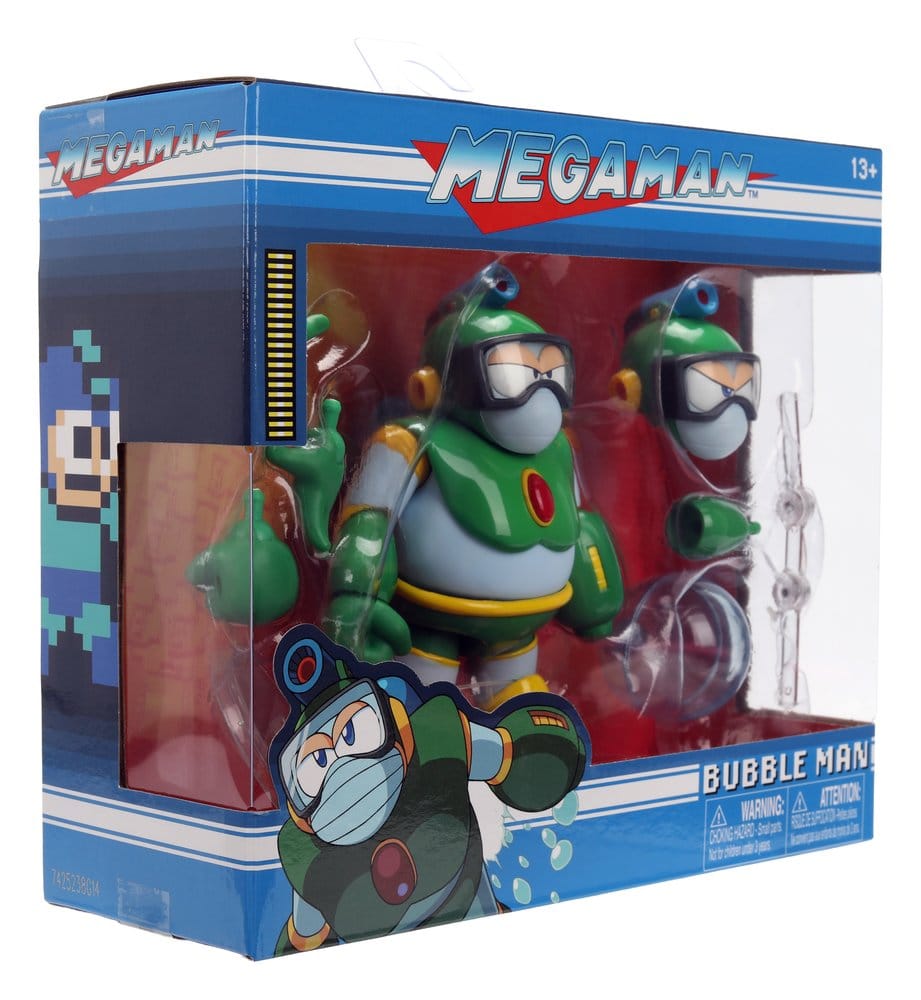 Mega Man figurine Bubble Man 11 cm