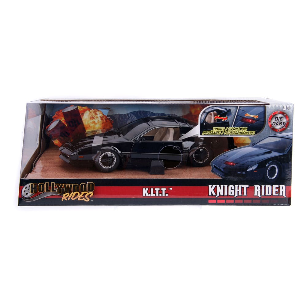 Knight Rider Véhicule 1/24 1982 Ponitac Trans AM Try Me Kitt