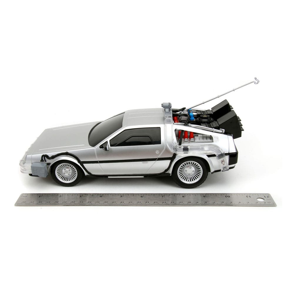 Retour vers le Futur véhicule 1/16 RC Time Machine contrôle infrarouge