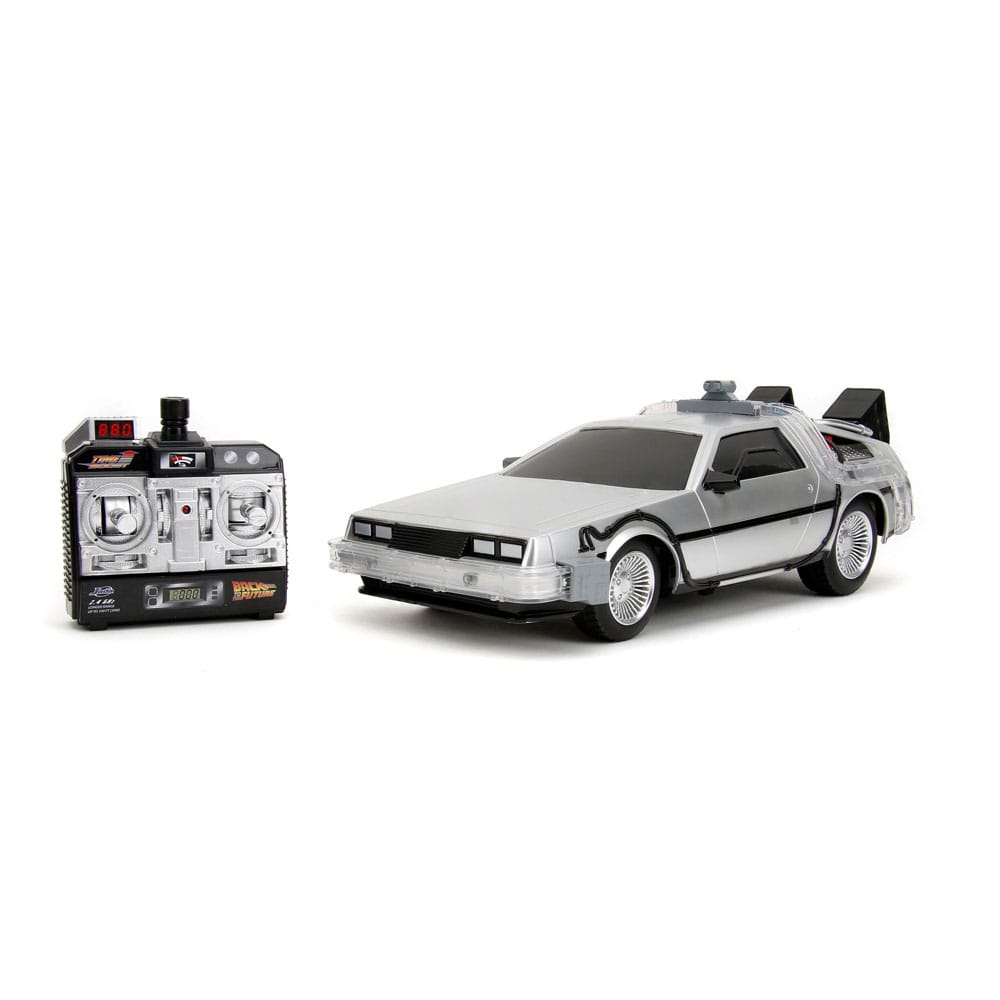 Retour vers le Futur véhicule 1/16 RC Time Machine contrôle infrarouge