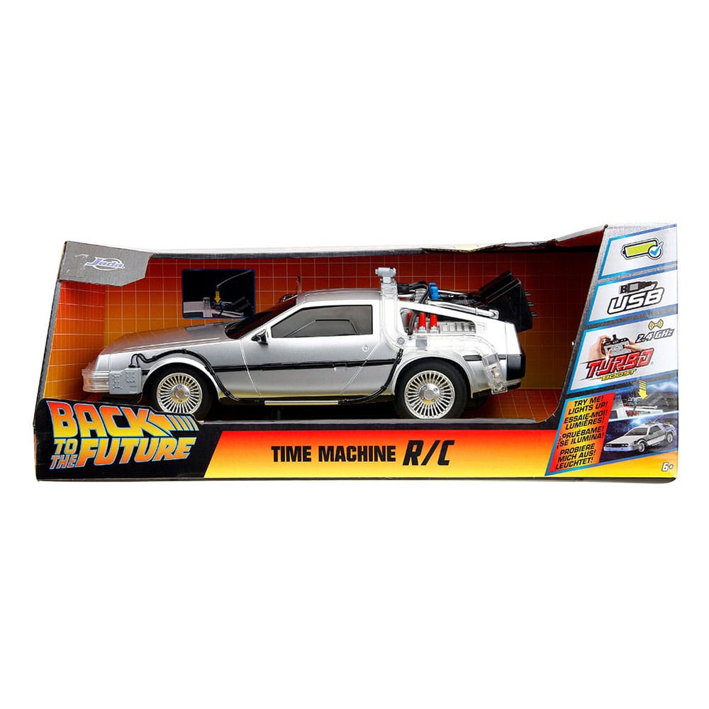 Retour vers le Futur véhicule 1/16 RC Time Machine contrôle infrarouge