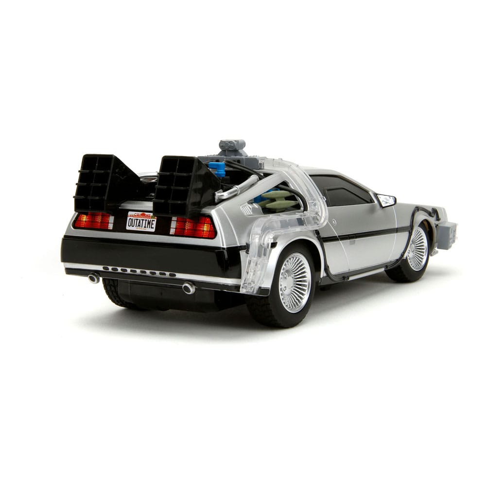 Retour vers le Futur véhicule 1/16 RC Time Machine contrôle infrarouge