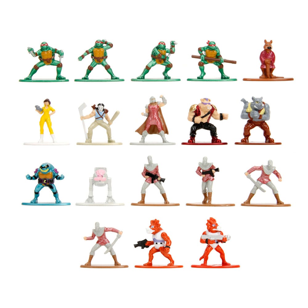 Minecraft pack 18 figurines Diecast Nano Metalfigs Wave 2 4 cm
