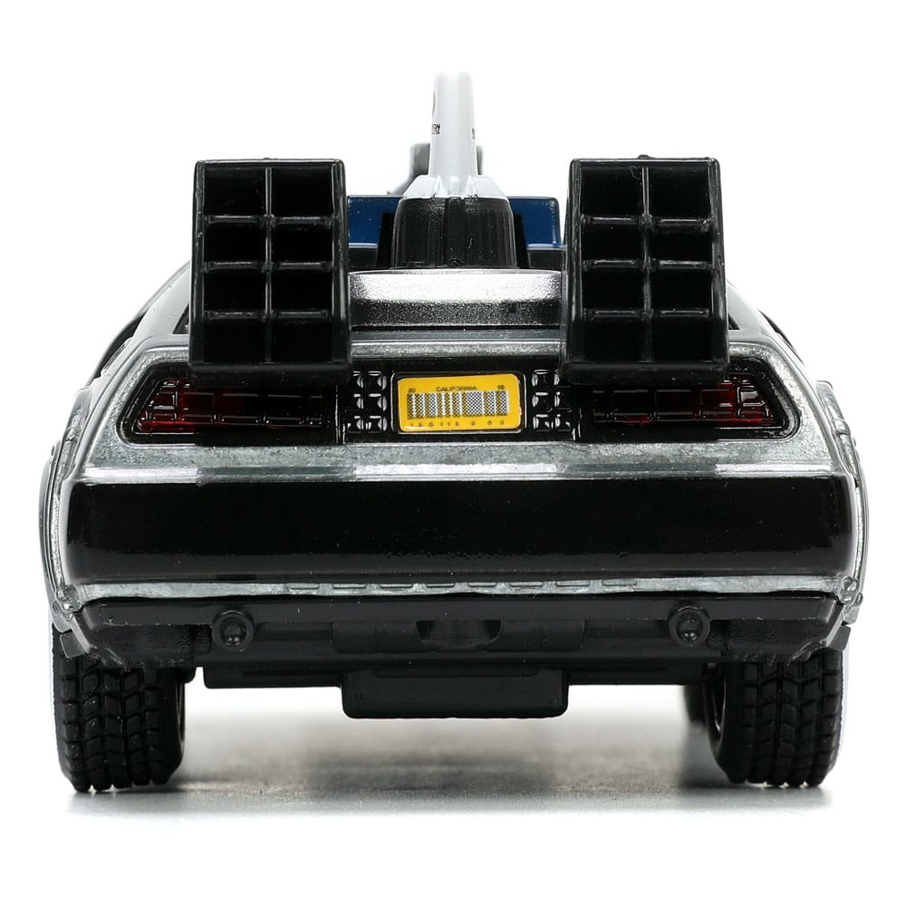 Retour vers le Futur III DeLorean Time Machine Free Rolling 1/32 métal Hollywood Rides