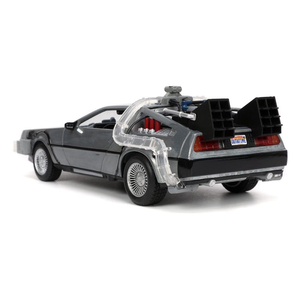 Back to the Future 1/24 Hollywood Rides Back to the Future 1 Time Machine