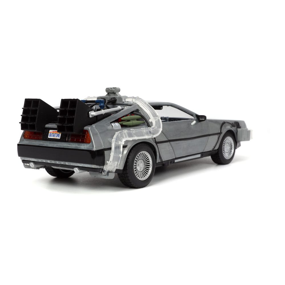 Back to the Future 1/24 Hollywood Rides Back to the Future 1 Time Machine