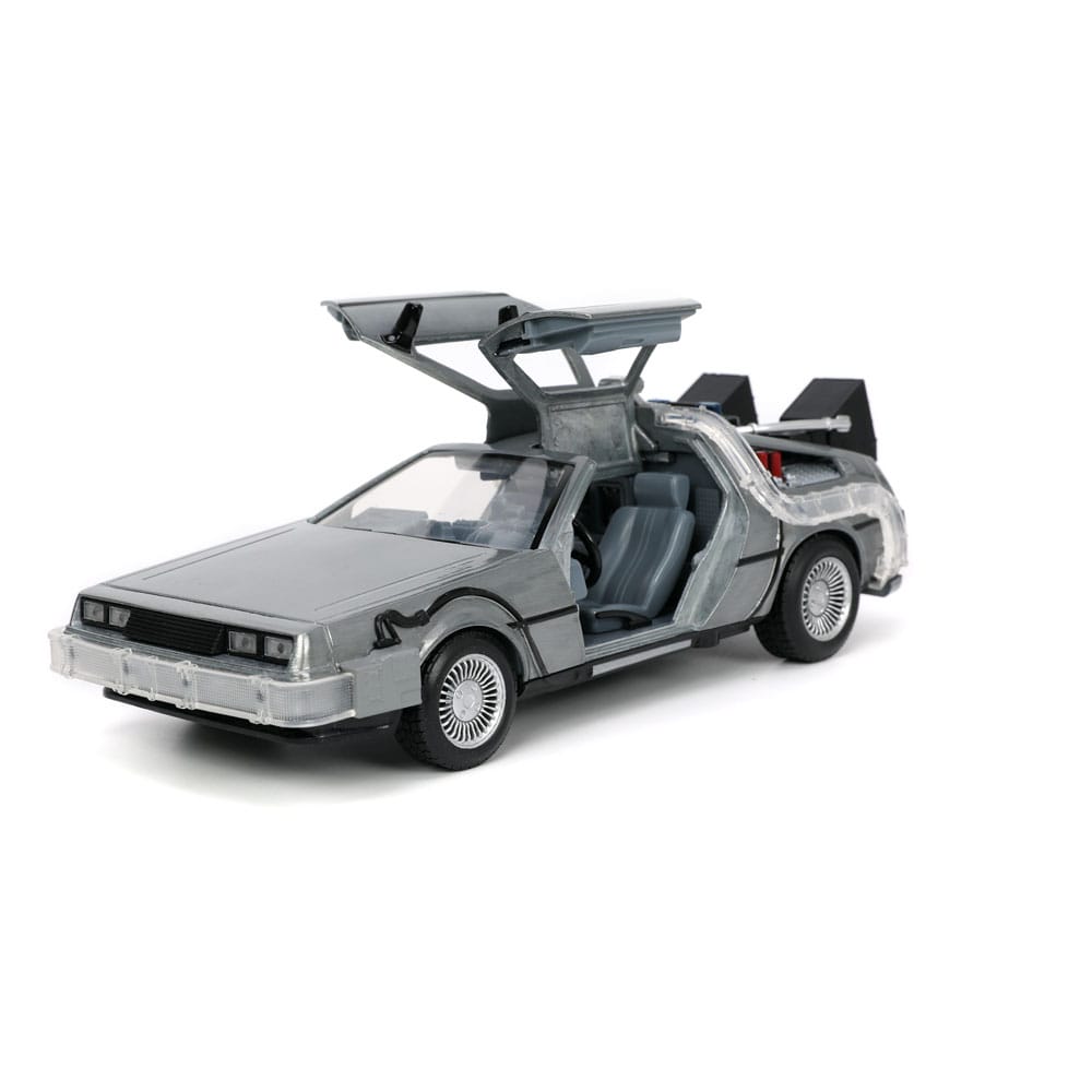 Back to the Future 1/24 Hollywood Rides Back to the Future 1 Time Machine
