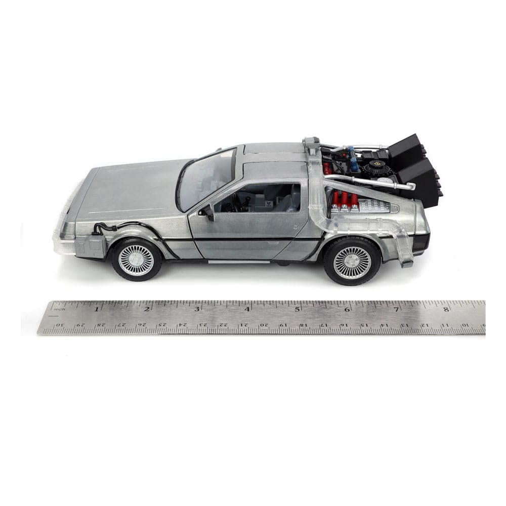 Back to the Future 1/24 Hollywood Rides Back to the Future 1 Time Machine